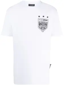 Футболка Tiger Crest Edition Plein Sport, белый