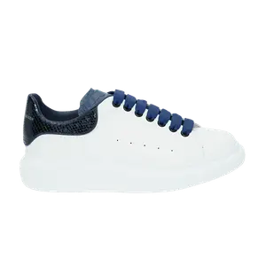 Кроссовки Alexander McQueen Alexander McQueen Oversized Sneaker 'Python Navy', белый