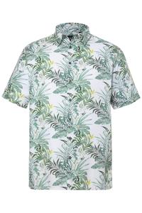 Boston Park Рубашка на пуговицах комфортного кроя в цвете хаки