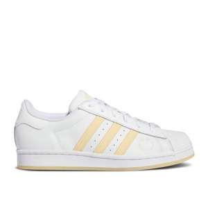 Кроссовки Adidas WMNS SUPERSTAR 'WHITE EASY YELLOW', белый