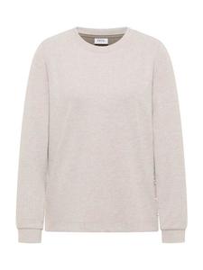 Рубашка с длинными рукавами цвета ириски и сливочного меланжа Cecil