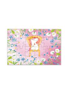 Mr. & Mrs. Panda Головоломка «Принцесса-Единорог», не говоря ни слова, в пастельно-красном цвете