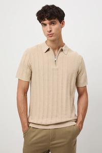 Хлопковое поло Medicine, бежевый