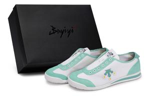 DESCENTE Кроссовки для скейтбординга Crontempo Low Top унисекс, белые, зеленые