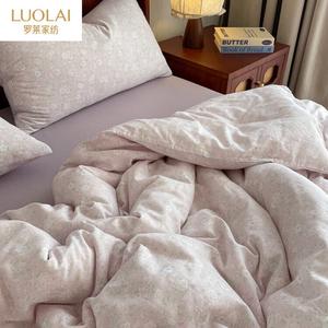 LUOLAI HOME Комплект постельного белья 4 предмета, 200 см, простыня