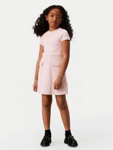 Платье на каждый день приталенного кроя Calvin Klein Jeans, розовый