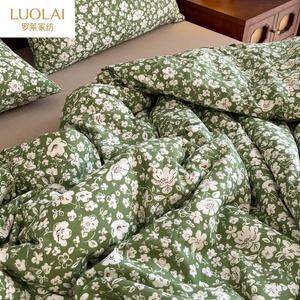 LUOLAI HOME Комплект постельного белья 1,5 м, 4 предмета, простыня