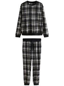 Длинная пижама Next Motionflex, черный