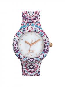 Hip Hop Аналоговые часы мандала белые