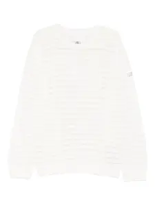 Свитер с круглым вырезом Mm6 Maison Margiela, белый
