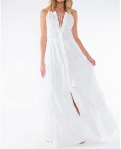 Платье Тира в белом цвете TAJ by SABRINA CRIPPA