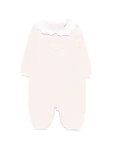 Комбинезон с аппликацией на воротнике Siola, розовый