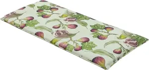 Подушка на сиденье для скамейки FORMIO 110x48 см - несколько вариантов, цвет: светло-зеленый TEXTILOMANIE