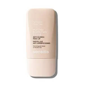 Анти-пятнистый макияж Pure Age Perfection Make Up Sensilis, цвет beige rose