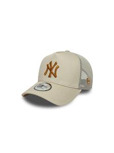 NEW ERA Бейсболка Athletic '9FORTY New York Yankees MLB Essential' в бежевом цвете