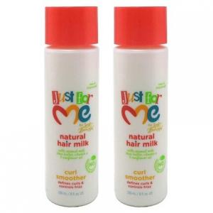 Молочко для разглаживания локонов Just For Me, 8 унций — упаковка из 2 шт.