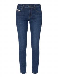 DIESEL Скинни джинсы '2015 Babhila' в темно-синем цвете