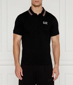 Рубашка поло Regular fit Ea7, черный