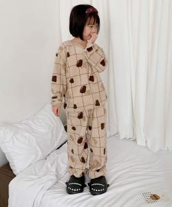 Пушистый сказочный пижамный комплект Aimoha Kids, цвет Beige