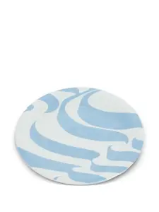 Набор из четырех тарелок в стиле колор-блок, 22,8 см, Misette, синий