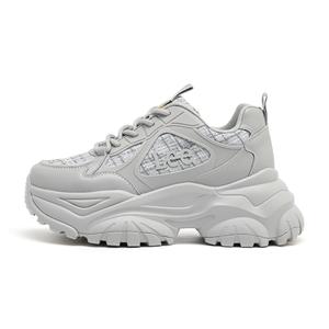 Lee Высокие низкие массивные кроссовки для женщин светло-серые, цвет Light Gray