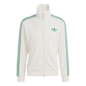 Куртка adidas originals Adicolor 70s Monogram Track Top 'White Green', белый