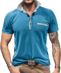 Мужская поло с коротким рукавом, Slim Fit, легкая Weinexra