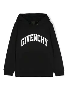Худи с логотипом Givenchy Kids, черный
