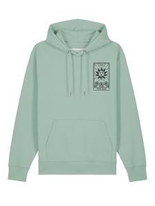 Толстовка Watapparel Tarot The Sun, мятный