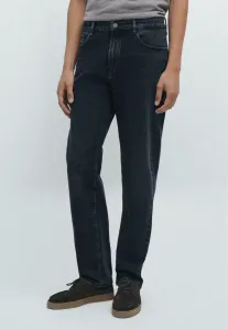 Узкие джинсы Massimo Dutti, Dark-Blue Denim