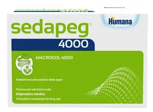 Humana Sedapeg 4000 20 пакетиков Нарушение регулярности кишечника