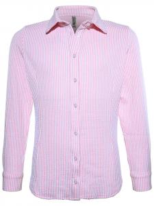 Blue Effect Блузка розово-белого цвета