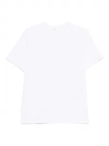 Футболка с круглым вырезом Saint Laurent, белый