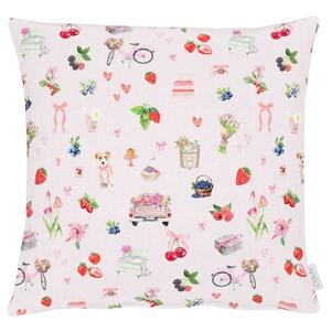 Декоративная наволочка Apelt 6724, смешанная ткань - розовый - 49 х 49 см