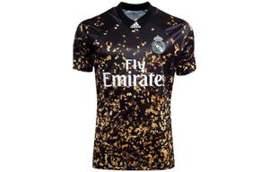 Футбольная майка мужская черная Adidas, черный