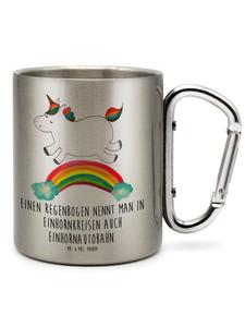 Кружка Единорог-радуга с надписью в серебре Mr. & Mrs. Panda