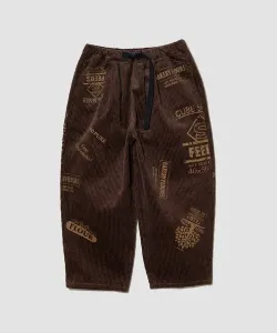 Женские вельветовые брюки CUBE SUGAR 6W с принтом Gsc Womens Select, цвет Brown