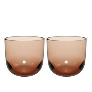 Набор стаканов для воды Like Glass Clay 2 шт like. by Villeroy & Boch, коричневый