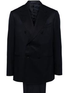 Caruso двубортный костюм комплект, синий