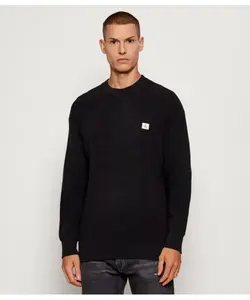 Свитер Loose fit Calvin Klein Jeans, черный