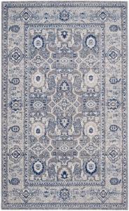 Ковер SAFAVIEH, 275 x 366 см, Artisan Collection, Grey & Silver, традиционный восточный дизайн, не линяет и прост в уходе, идеален для помещений с высокой проходимостью в гостиной, спальне (ATN322B)