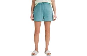 Короткие шорты для женщин Scuba Series Lululemon, Tide Cyan