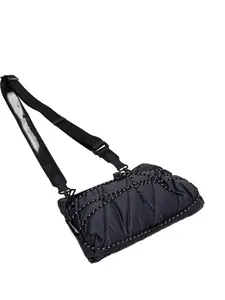 Стеганый рюкзак с клапаном Desigual, синий