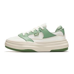 Кроссовки ANTA Skateboarding Shoes Women's Low-top Ripe Jasmine Green, слоновая кость/зеленый