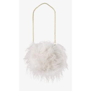 Tiari | Клатч с перьями Lamarque, Bone