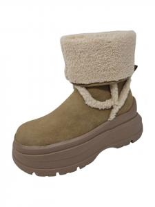 Зимние ботинки Olympia бежевого цвета Buffalo