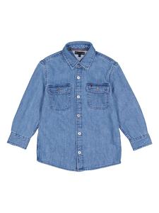Tommy Hilfiger Джинсовая рубашка синего цвета
