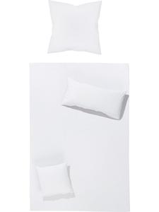 Erwin Müller Постельное белье Renforcé с гостиничной застежкой Würzburg белого цвета