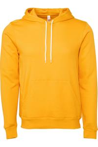 Пуловер унисекс Bella + Canvas из поликоттона и флиса Толстовка / Толстовка с капюшоном, золотой