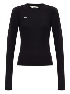 Топ с принтом логотипа Pangaia, черный